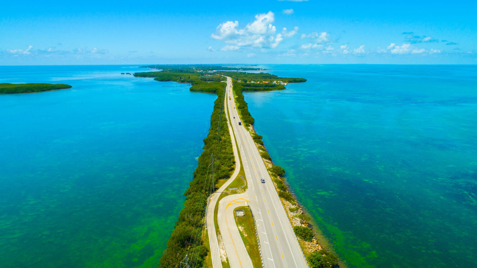 Overseas Highway leading to Key West