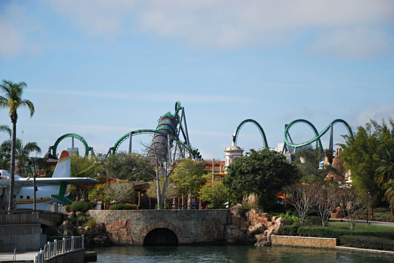 Incredible Hulk Coaster at Universal Orlandp