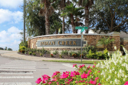 Indian Creek villa community in Kissimmee, Florida.