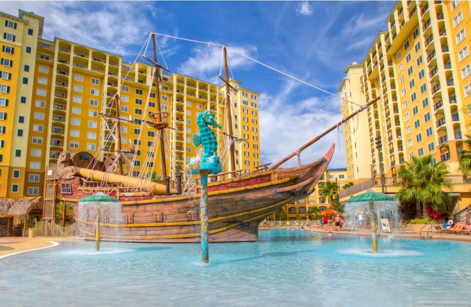 Lake Buena Vista Resort VIllage and Spa, Pirate's Plunge pool.