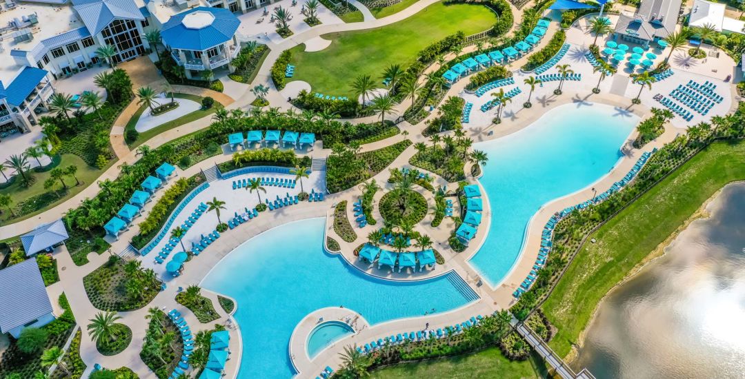 Margaritaville Resort Orlando expansive lagoon pool